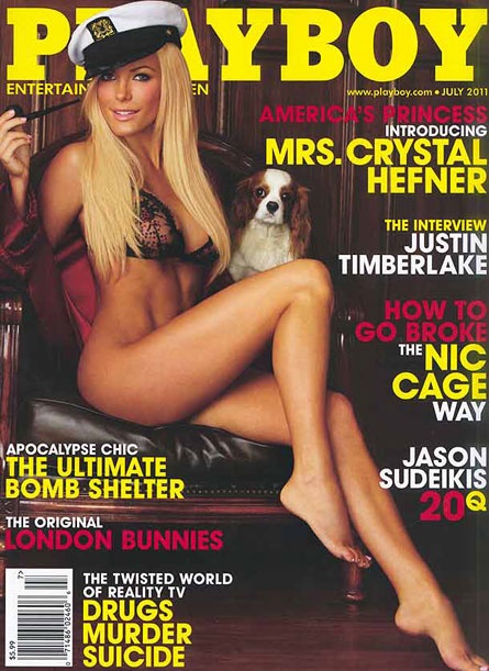 Photo:  Crystal-Harris-Covers-Playboy-Magazine-July-2011